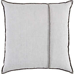 Studio 3B™ Chambray Square Throw Pillow in Soft Grey