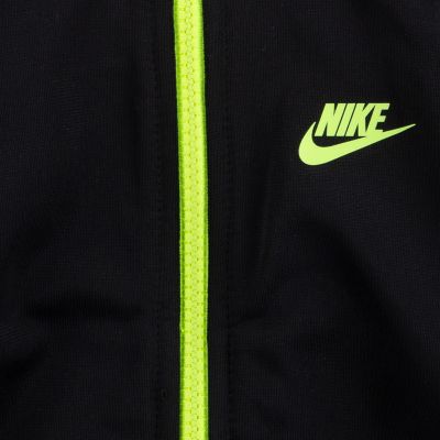 nike yellow and black tracksuit