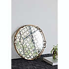 Alternate image 1 for A&amp;B Home Valentina Round Mirrored Tray in Gold
