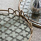 Alternate image 2 for A&amp;B Home Valentina Round Mirrored Tray in Gold