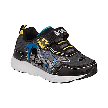 DC Batman Sneaker in Black/Yellow. View a larger version of this product image.