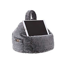 UGG® Dawson Tipped Faux Fur Tablet Pouf in Chocolate