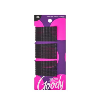 Goody&reg; 60-Count Bobby Pins in Black