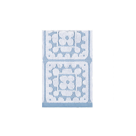 Alternate image 1 for Wild Sage™ Crochet Hand Towel in Forever Blue