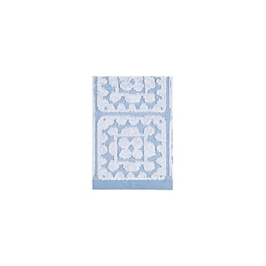 Wild Sage&trade; Crochet Washcloth in Forever Blue. View a larger version of this product image.