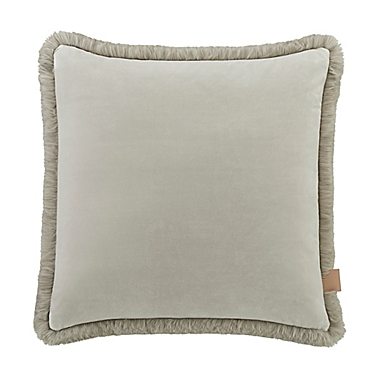 UGG&reg; Mammoth Square Throw Pillow in Fawn. View a larger version of this product image.