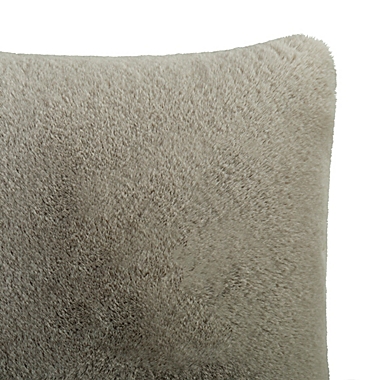 UGG&reg; Mammoth Square Throw Pillow in Fawn. View a larger version of this product image.