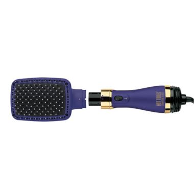 Hot Tools Signature Series One-Step Detachable Straight Dry&trade; Paddle Brush Head Attachment in Purple. View a larger version of this product image.