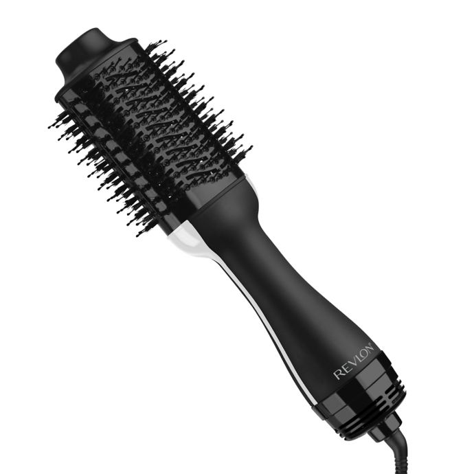 Revlon® OneStep Hair Dryer and Volumizer Hot Air Brush in Black/White