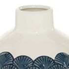 Alternate image 4 for Ridge Road D&eacute;cor Ceramic Coastal Round Vase in Blue/Multi