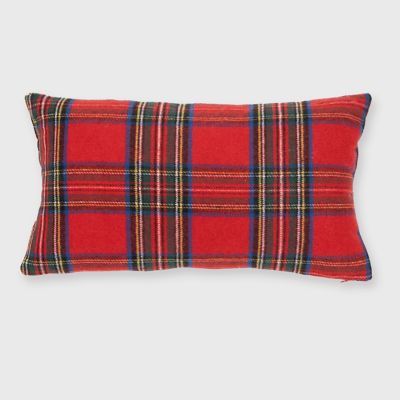 Tartan Scottish Plaid Oblong Throw Pillow