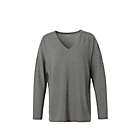 Alternate image 0 for Nestwell&trade; Small/Medium Women&#39;s Cozy Loungewear Top in Medium Grey