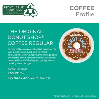 The Original Donut Shop&reg; Regular Coffee Value Pack Keurig&reg; K-Cup&reg; Pods 48-Count. View a larger version of this product image.