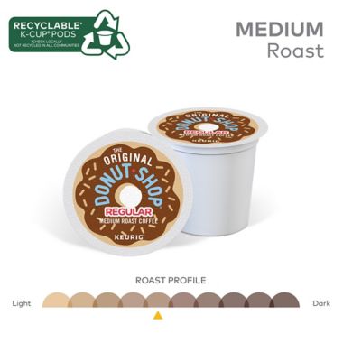 The Original Donut Shop&reg; Regular Medium Roast Coffee Keurig&reg; K-Cup&reg; Pods 24-Count. View a larger version of this product image.