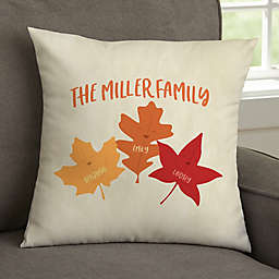 Fall Family Leaf Character Personalized 14
