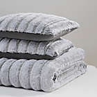 Alternate image 6 for UGG&reg; Canyon 3-Piece Full/Queen Comforter Set in Charcoal