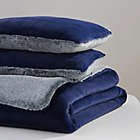 Alternate image 1 for UGG&reg; Coco Dawson 2-Piece Reversible Twin Comforter Set in Navy