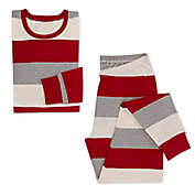 Burt&#39;s Bees&reg; Women&#39;s 2-Piece Jumbo Stripe Organic Cotton Pajama Set