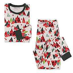 Burt's Bees® Women's Small 2-Piece Modern Forest Organic Cotton Pajama Set