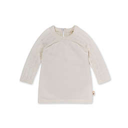 Burt's Bees Baby® Size 6-9M Braided Organic Cotton Sweater Knit Dress in Cream