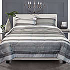 Alternate image 0 for Springs Home Textured Stripe 3-Piece Full/Queen Comforter Set in Grey