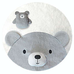 DreamGro® Plush Play Mat with Toy in Grey