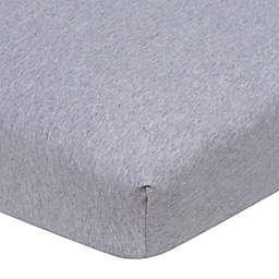 Gerber® Fitted Crib Sheet in Grey
