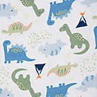 Alternate image 4 for Gerber&reg; 5-Pack Dinosaur Flannel Blankets in Blue