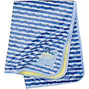 Gerber&reg; Dinosaur Plush Blanket in Blue