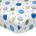 Alternate image 0 for Gerber&reg; Space Fitted Crib Sheet in Blue