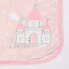 Alternate image 1 for Gerber&reg; Princess Castle Plush Blanket in Pink