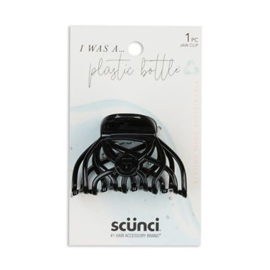 Scunci&reg; Medium Jaw Clip in Black. View a larger version of this product image.