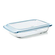 OXO Good Grips&reg; 3 qt. Oblong Glass Baking Dish with Lid