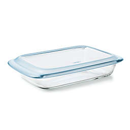 OXO Good Grips® 3 qt. Oblong Glass Baking Dish with Lid
