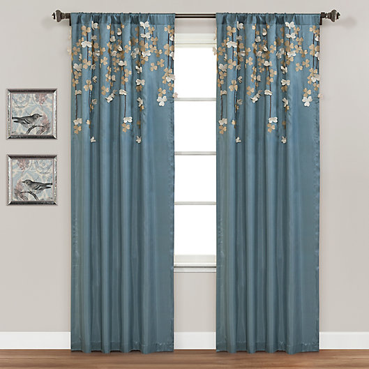 Alternate image 1 for Nernia Light Filtering Rod Pocket Window Curtain Panel