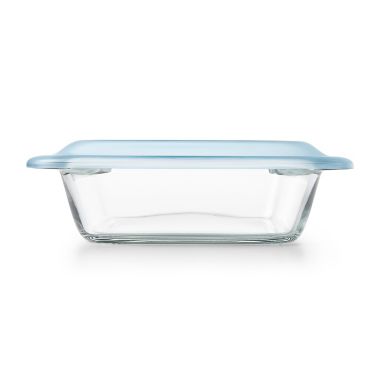 OXO Good Grips&reg; 2 qt. Oblong Glass Baking Dish with Lid. View a larger version of this product image.