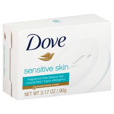 Dove&reg; 3.17 oz. Sensitive Skin Bar Soap. View a larger version of this product image.