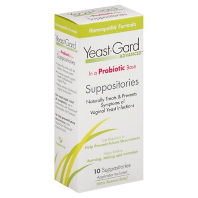 YeastGard Vagisil&reg; Advanced 10-Count Homeopathic Suppositories