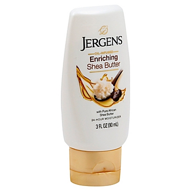 Jergens&reg; 3 oz. Shea Butter Deep Conditioning Travel Size Body Lotion. View a larger version of this product image.