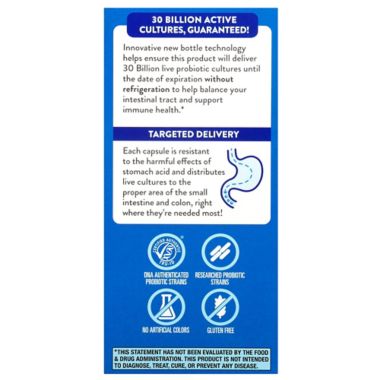 Fortify 30-Count Adult 50+ Probiotic Capsules. View a larger version of this product image.