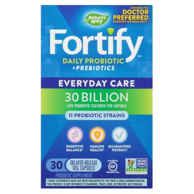 Fortify&trade; 30-Count Daily Probiotic. View a larger version of this product image.