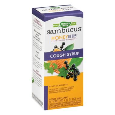 Sambucus&trade; HoneyBerry&trade; 4 fl. oz. Cough Syrup. View a larger version of this product image.