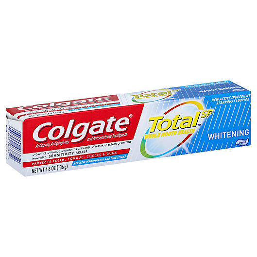Alternate image 1 for Colgate® Total Whitening 4.8 oz. Toothpaste