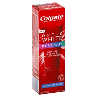 Colgate&reg; Optic White&reg; 3 oz. Renewal Toothpaste in High Impact White&reg;