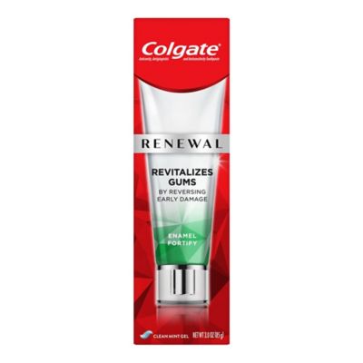 Colgate&reg; Renewal Enamel Fortify 3 oz. Gel Toothpaste in Clean Mint