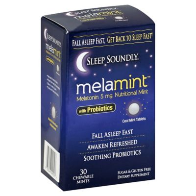 Sleep Soundly&reg; 30-Count Melamint&trade; Melatonin Chewables