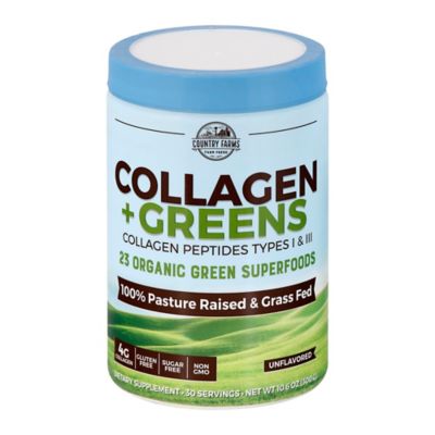 Country Farms 10.6 oz. Collagen Greens Powder