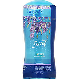 Secret® 2-Pack 2.6 oz. Clear Gel Antiperspirant Deodorant in Luxe Lavender