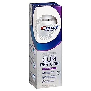 Crest&reg; Pro Health&trade; 3.7 oz. Advanced Gum Restore&trade; Whitening Toothpaste. View a larger version of this product image.