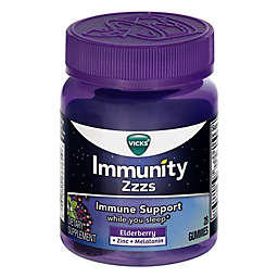 Vicks® 28-Count Immunity Zzzs Gummies in Elderberry